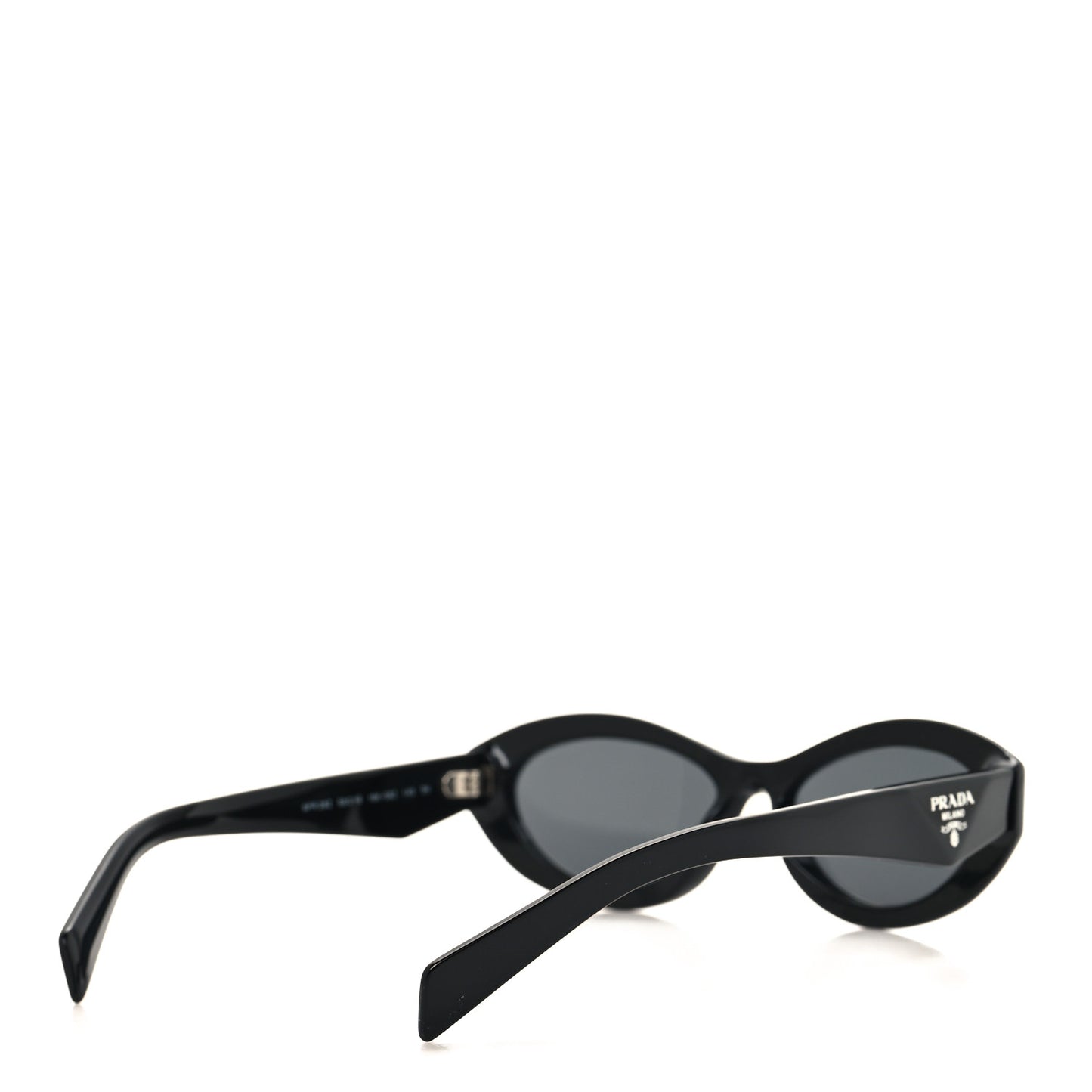 Acetate Oval Sunglasses SPR 26Z Black