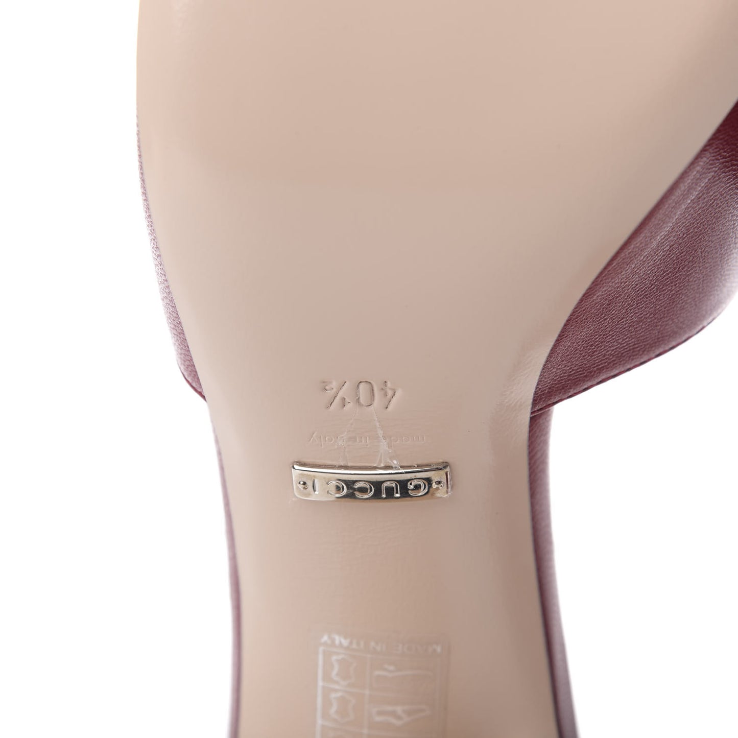 Malaga Kid Crystal Square G Madelyn Mules 40.5 Romantic Cerise