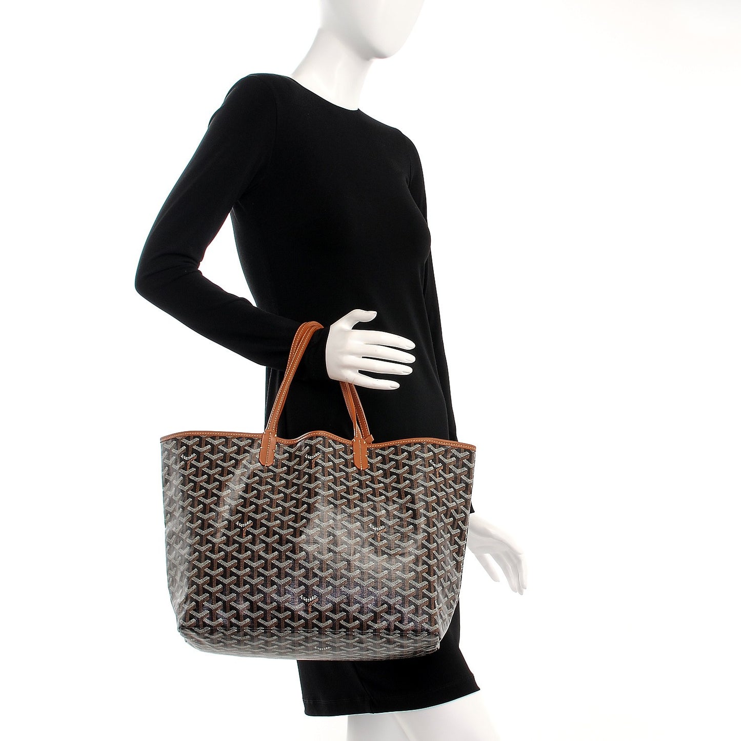 Goyardine Saint Louis PM Black Gold