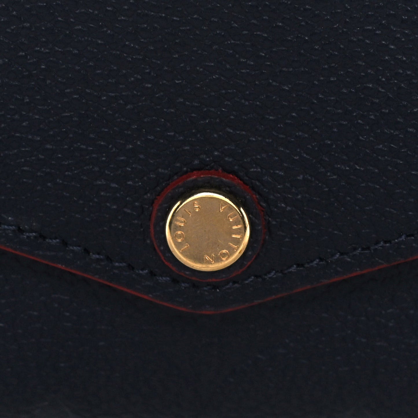 Empreinte Sarah Wallet NM Marine Rouge