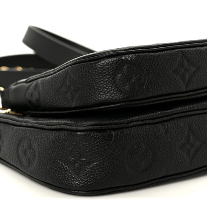 Louis Vuitton Empreinte Monogram Giant Multi Pochette Accessories Black 11 of 12