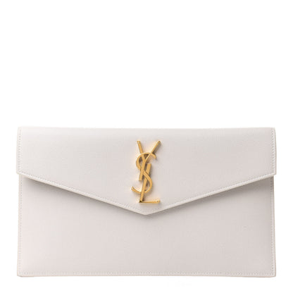 Saint Laurent Grain De Poudre Uptown Pouch Crema Soft 1 of 9