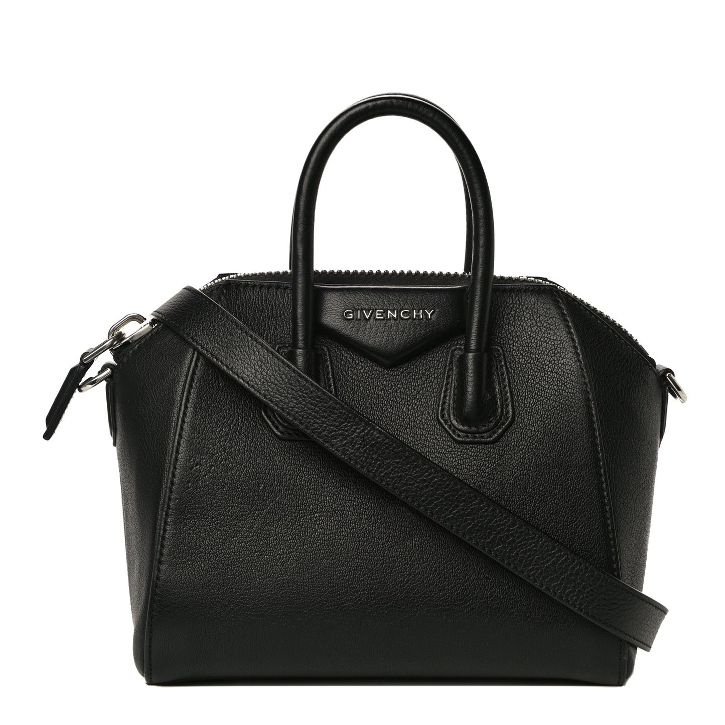 Sugar Goatskin Mini Antigona Black