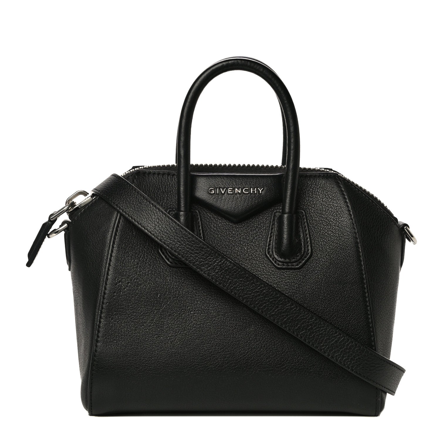 Givenchy Sugar Goatskin Mini Antigona Black 1 of 11