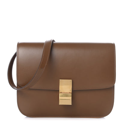Celine Box Calfskin Medium Classic Box Flap Bag Camel 1 of 10