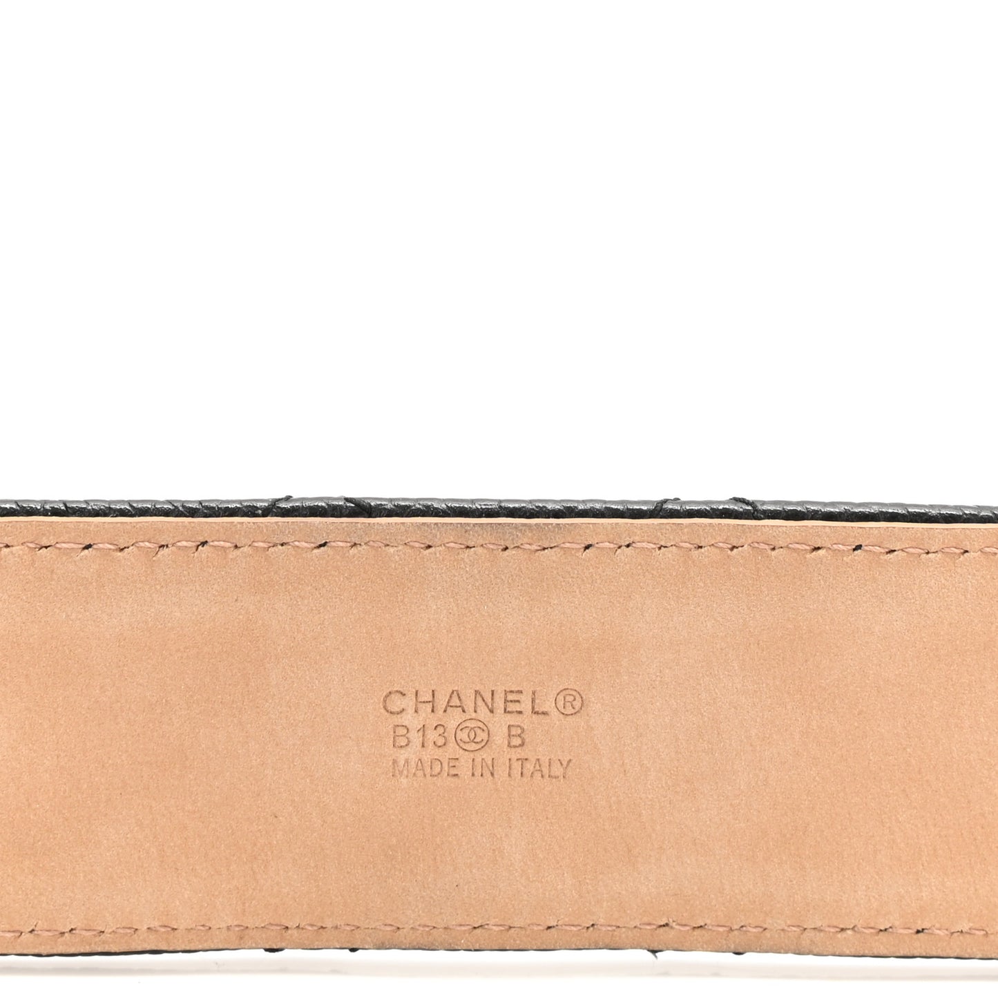 Caviar Quilted CC Belt 80 32 Black