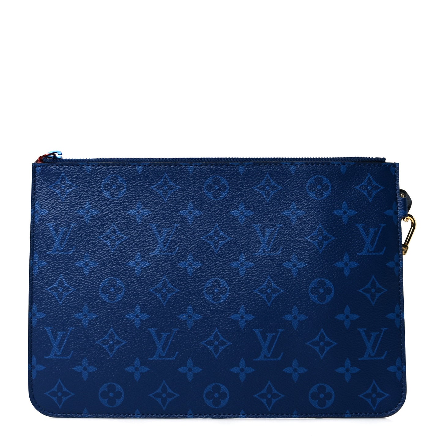 Monogram Cabas Light Pochette Pacific Blue