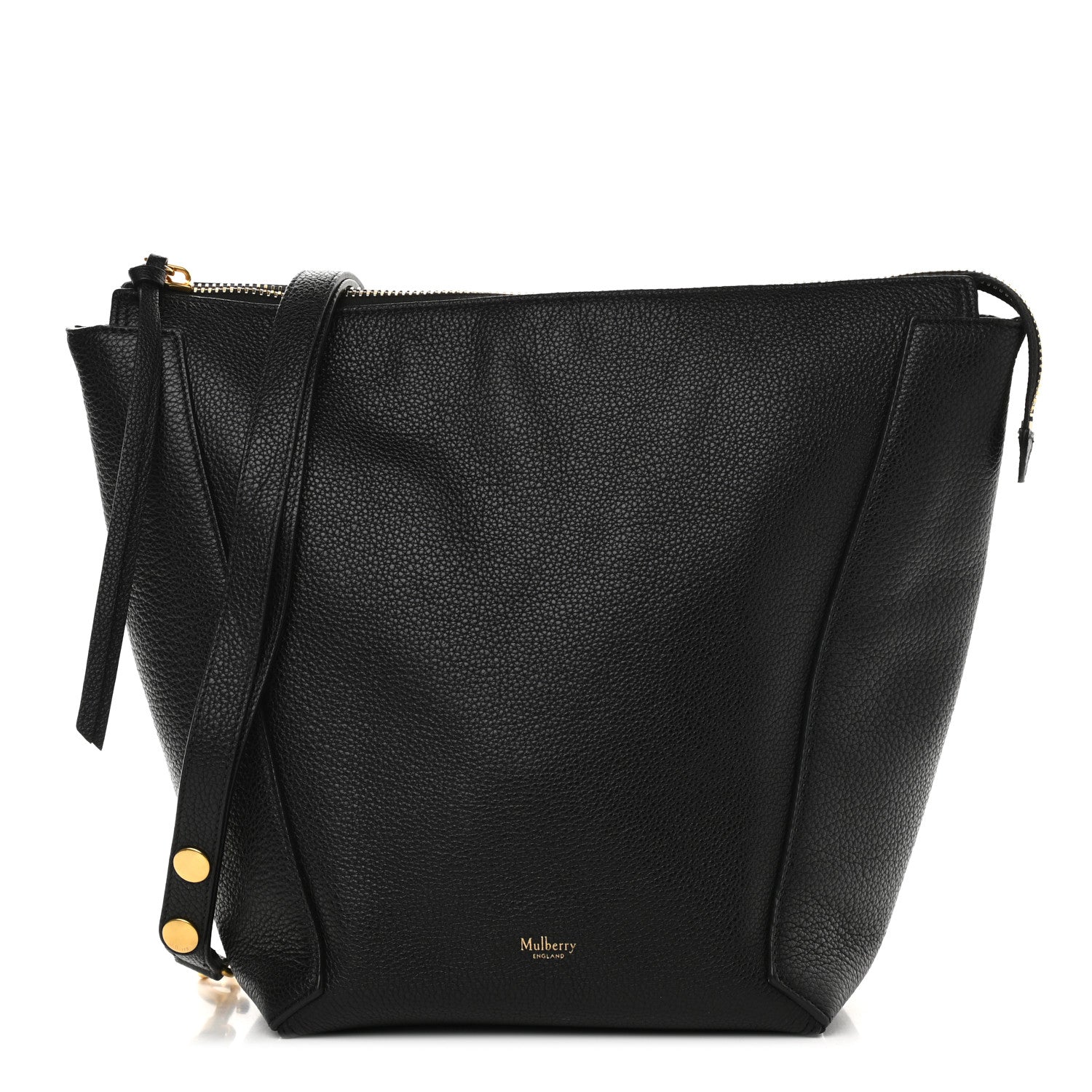 Mulberry Small Classic Grain Camden Black 1 of 10