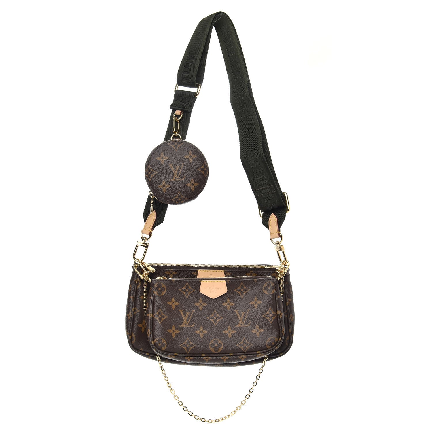 Louis Vuitton Monogram Multi Pochette Accessories Kaki 1 of 10