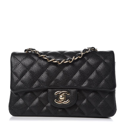 Chanel Caviar Quilted Mini Rectangular Flap Black 1 of 8