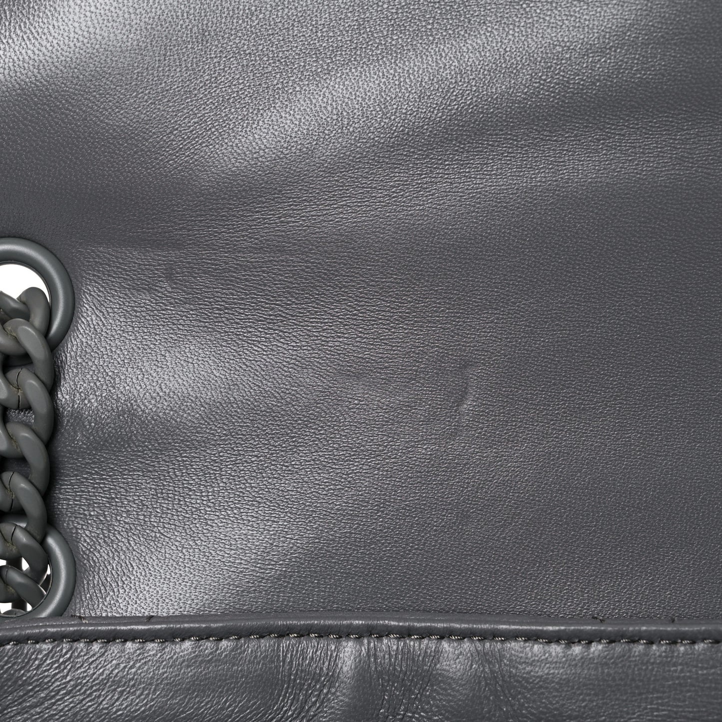 Nappa Triangle Stitched Large Spectrum Bag Marmo