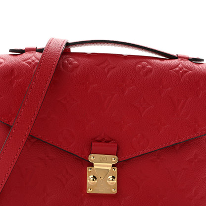 Louis Vuitton Empreinte Pochette Metis Cherry 8 of 13