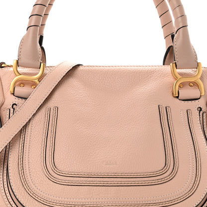 Chloe Calfskin Medium Marcie Satchel Blush Nude 9 of 14