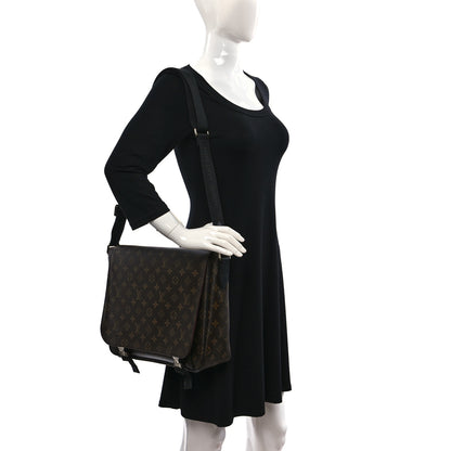 Louis Vuitton Monogram Macassar Clarence Messenger 2 of 10
