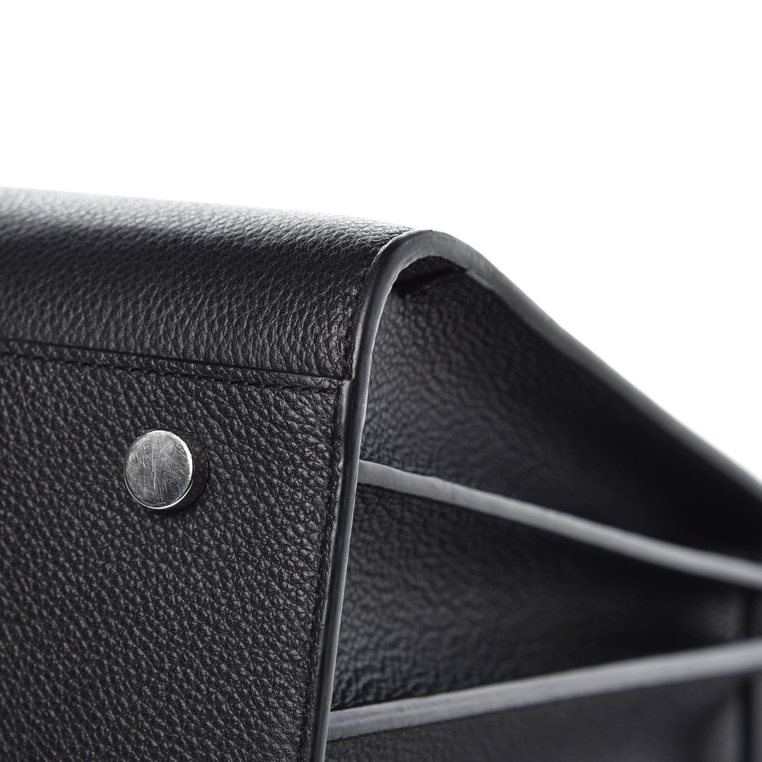 Saint Laurent Grained Calfskin Small Sac De Jour Black 10 of 12