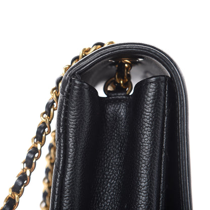 Chanel Caviar Quilted Small CC Filigree Flap Black 12 of 15