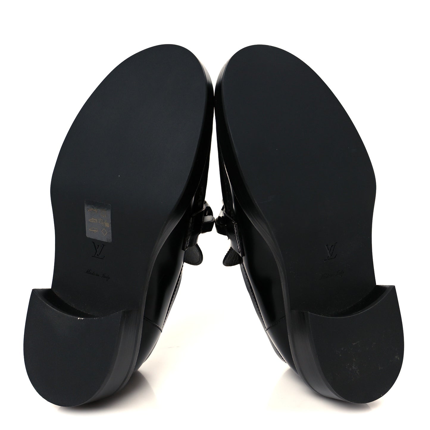 x Yayoi Kusama Academy Leather Loafers 38 Black