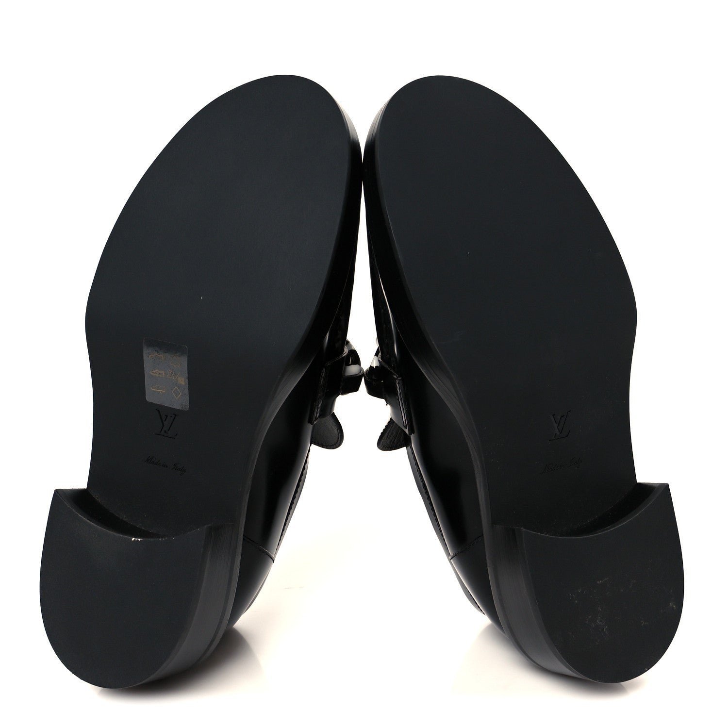 Louis Vuitton x Yayoi Kusama Academy Leather Loafers 38 Black 6 of 10
