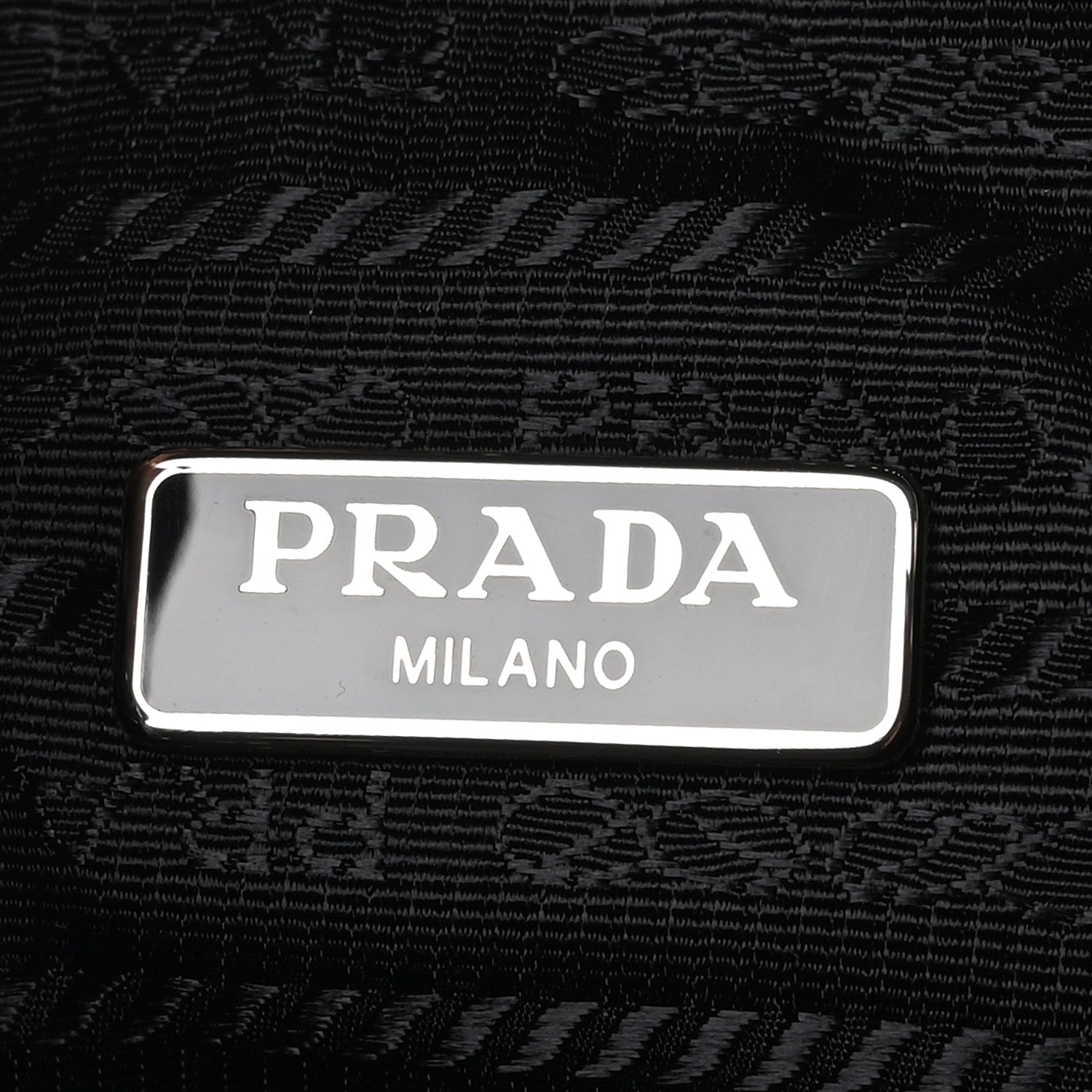 Prada Tessuto Nylon Saffiano Mini Re-Edition 2005 Bag Black 6 of 9