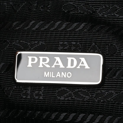 Prada Tessuto Nylon Saffiano Mini Re-Edition 2005 Bag Black 6 of 9