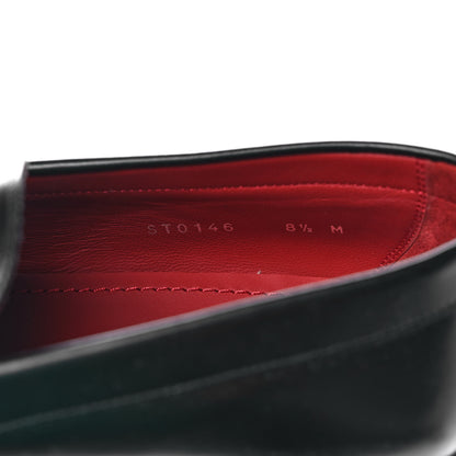 Louis Vuitton Calfskin Mens Loafers 8.5 Black 8 of 8