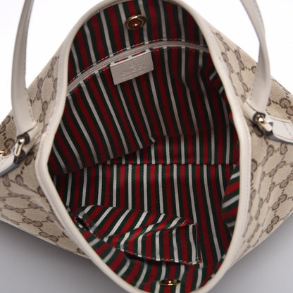 Gucci Monogram Medium New Britt Hobo Off White 5 of 7