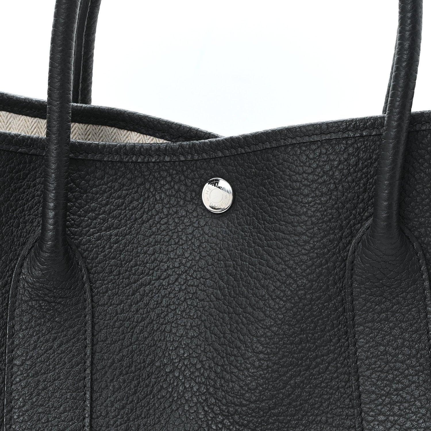 Hermes Negonda Garden Party Tote 36 MM Black 7 of 9
