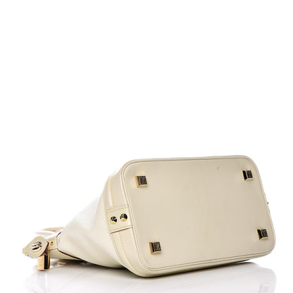 Louis Vuitton Suhali Lockit PM White 4 of 14