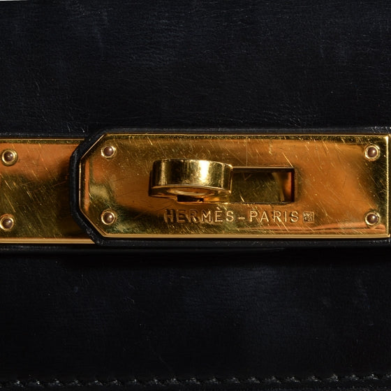 Hermes Box Kelly Sellier 35 Black 10 of 25
