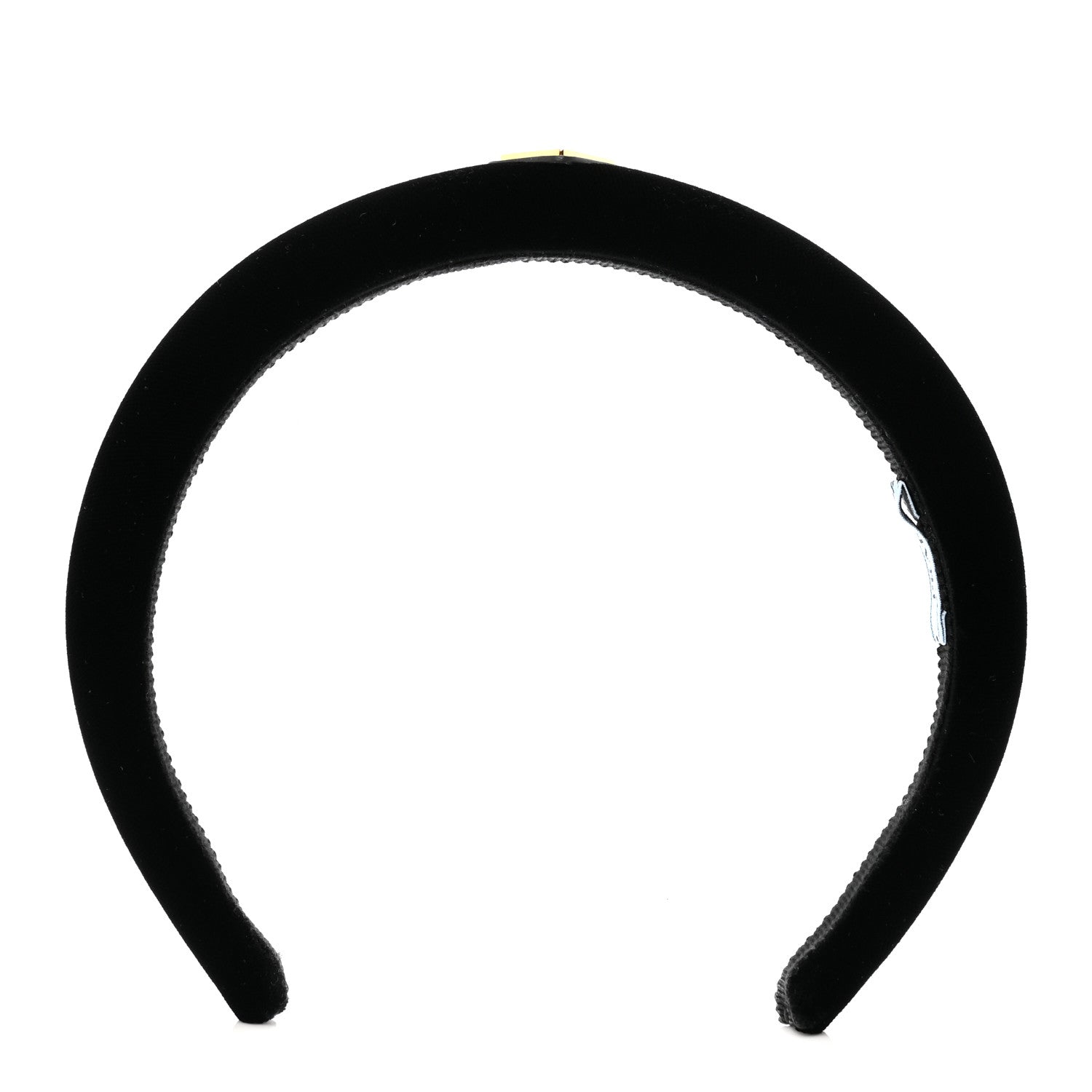 Prada Velvet Headband Black 1 of 7