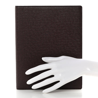 Louis Vuitton Taiga Desk Agenda Cover Acajou 2 of 10