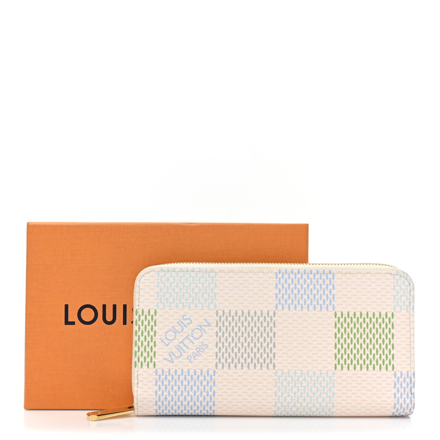 Damierlicious Zippy Wallet Pistachio Green