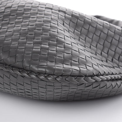 Bottega Veneta Nappa Intrecciato Medium Veneta Hobo Grey 8 of 8