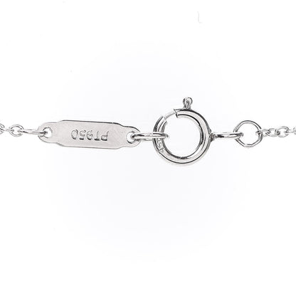 Tiffany Platinum Diamond Circlet Drop Pendant Necklace 4 of 6