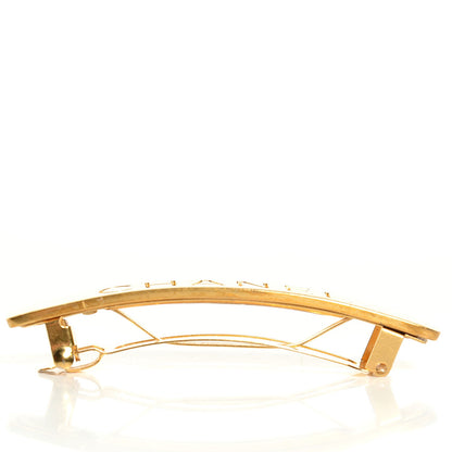 Chanel Hair Clip Barrette Gold 2 of 5