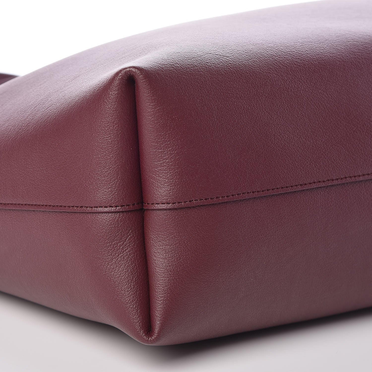 Saint Laurent Calfskin Large Shopping Tote Rouge Legion 9 of 10