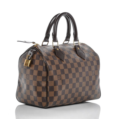 Louis Vuitton Damier Ebene Speedy 25 3 of 9