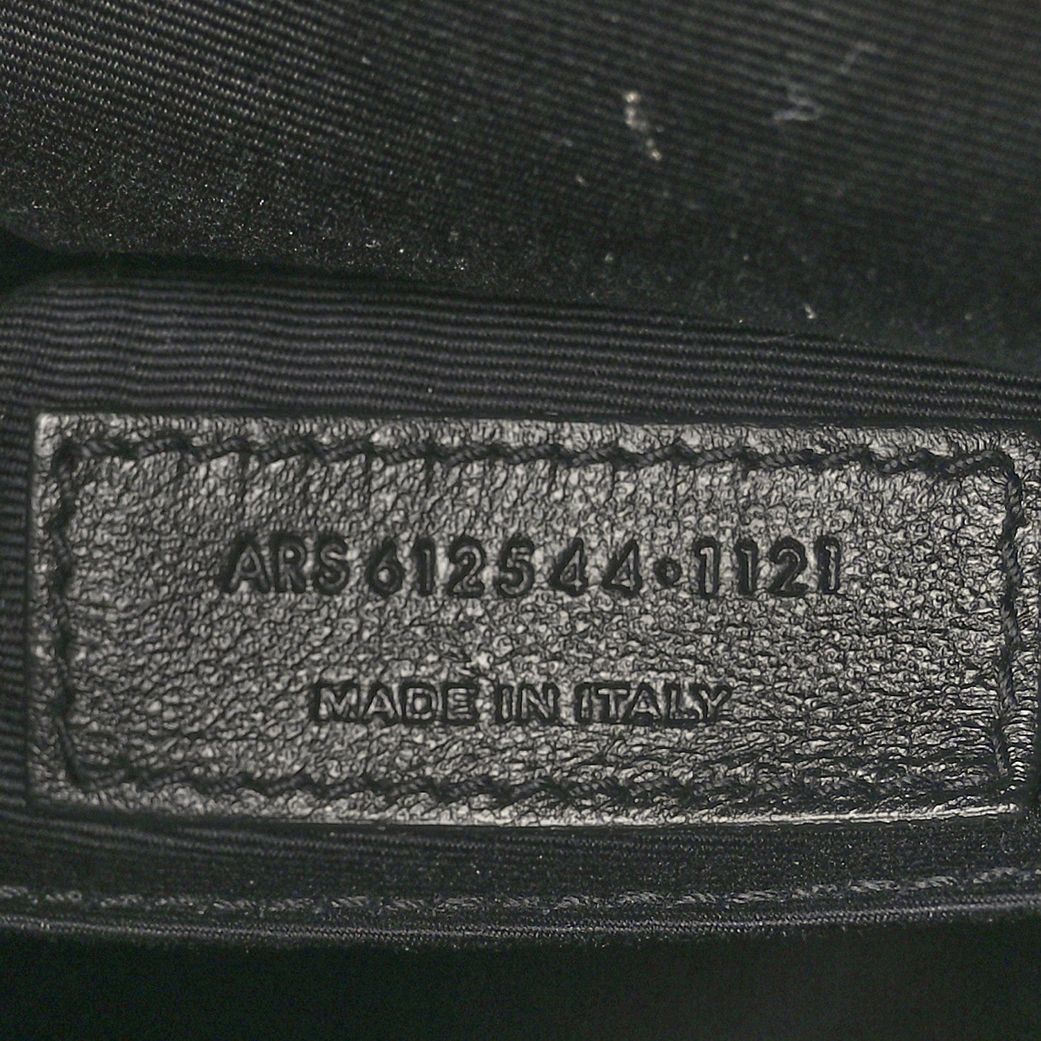 Saint Laurent Calfskin Matelasse Monogram Lou Camera Bag Dark Beige 7 of 9