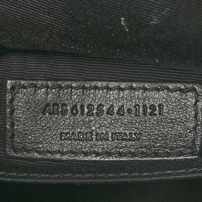 Saint Laurent Calfskin Matelasse Monogram Lou Camera Bag Dark Beige 7 of 9