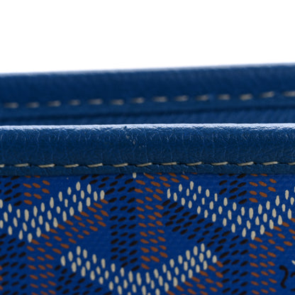 Goyard Goyardine Jouvence Toiletry Pouch Sky Blue 12 of 13