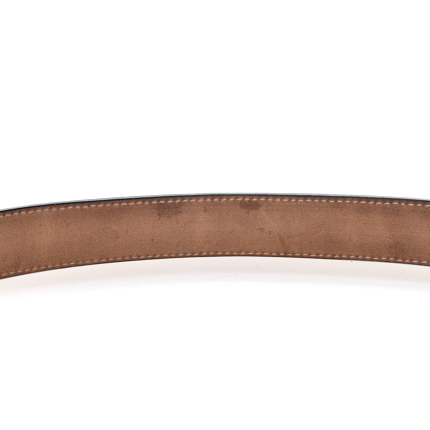 Gucci Calfskin Crystal Interlocking G Belt 80 32 Black 8 of 11