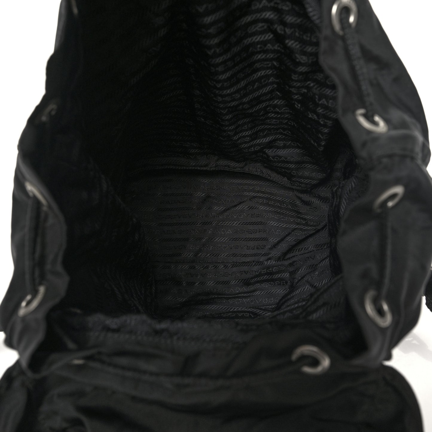 Nylon Vela Medium Backpack Black