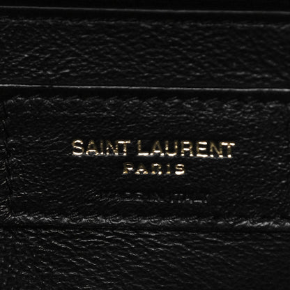 Saint Laurent Grain De Poudre Medium Uptown Tote Dark Latte 7 of 10