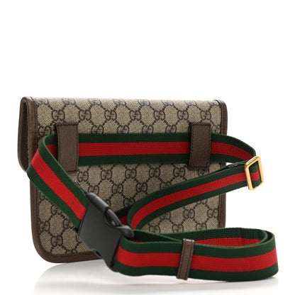 Gucci GG Supreme Monogram Neo Vintage Web Belt Bag Brown 3 of 12