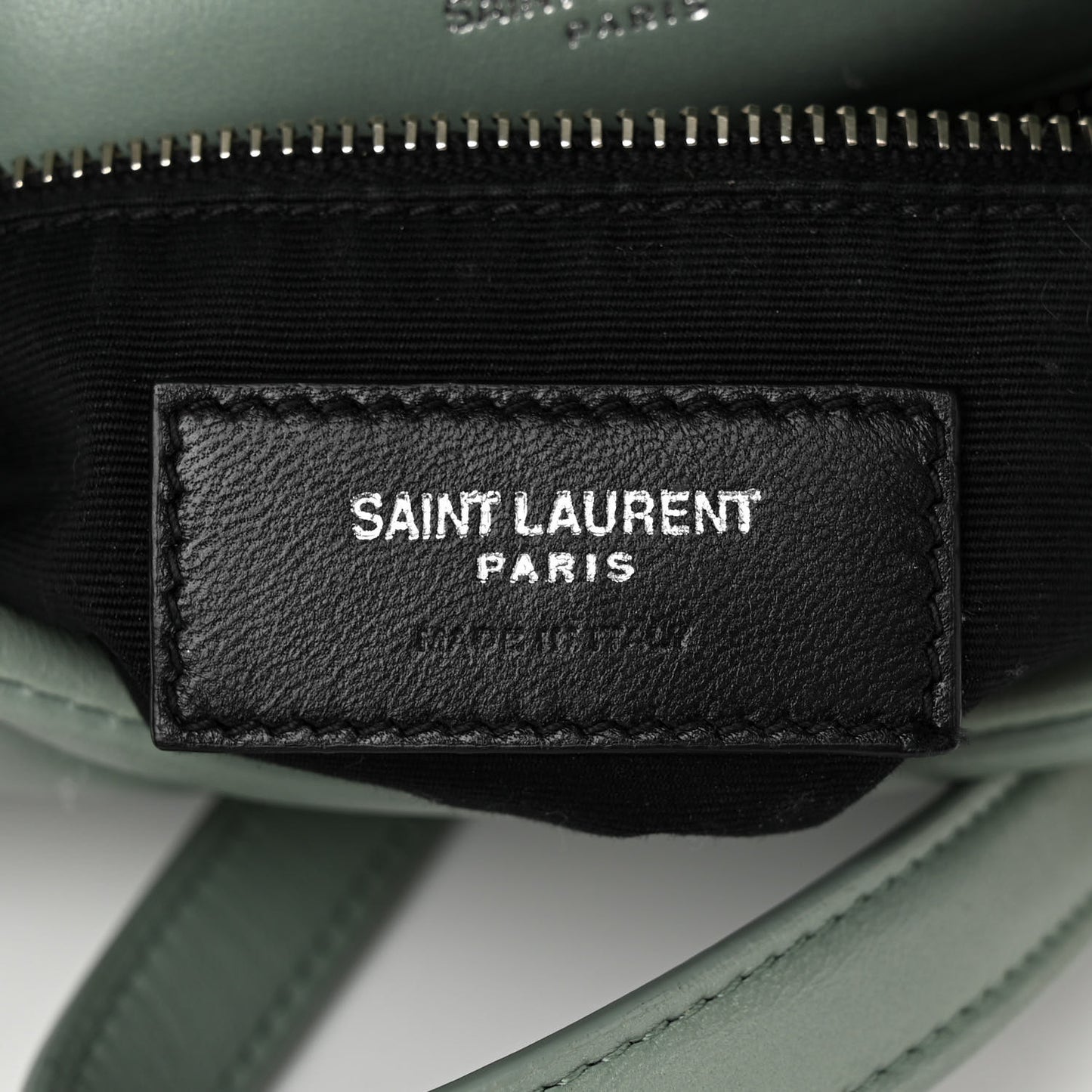 Lambskin Quilted Toy Loulou Puffer Monogram Chain Satchel Mint