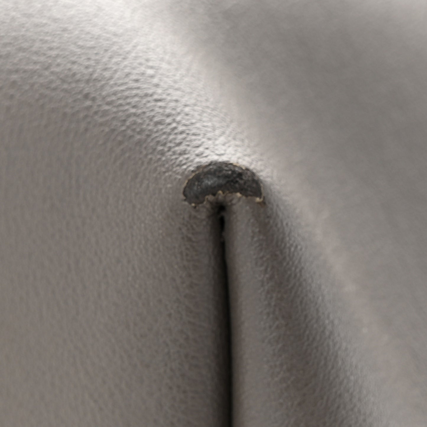 Calfskin Large Shopping Tote Asphalt