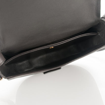 Celine Grained Calfskin Medium Trotteur Dark Taupe 5 of 7