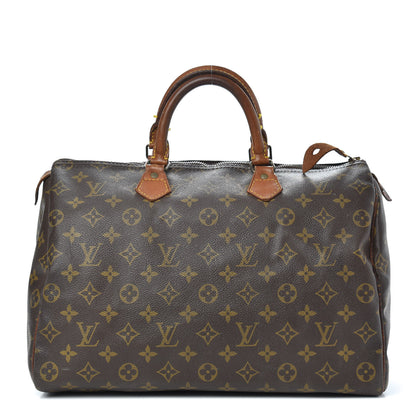 Louis Vuitton Monogram Speedy 35 1 of 19