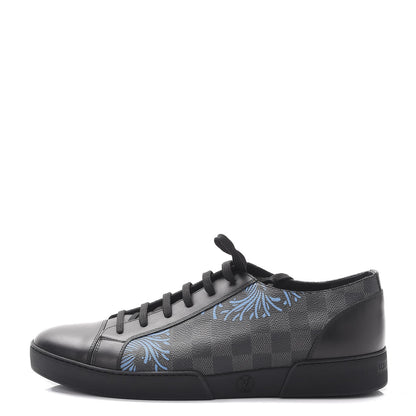 Louis Vuitton Damier Graphite Rope Sneakers 10 Blue 1 of 10