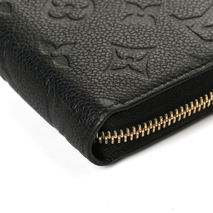 Louis Vuitton Empreinte Zippy Wallet Black 9 of 11